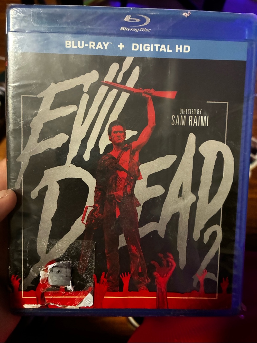 Evil Dead 2 Blu-ray + Digital HD - Black & Red Cover